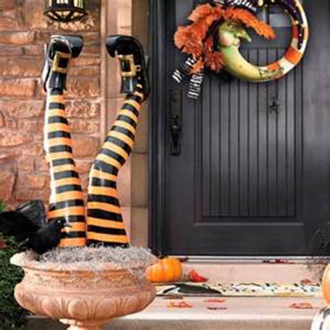 Add Some Whimsy to Your Yard with Witch Legs Yard Stakes